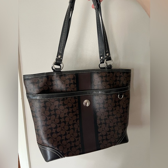 Leather Coach purse - Picture 2 of 8